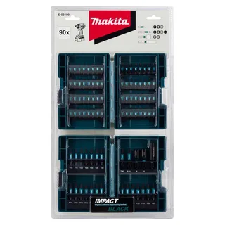Bit-Set E-03109, 90-tlg., inkl. Aufbewahrungskoffer by Makita, Blue – product image 2 of 3