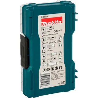 Bit-Set E-22903 van Makita, Blauw – productafbeelding 3 van 3