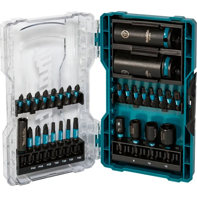 Bit-Set E-22903 van Makita, Blauw – productafbeelding 2 van 3
