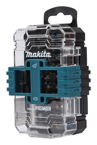 E-13552 Jeu dembouts 31 pièces zone de torsion de Makita, Bleu – image du produit 4 sur 5