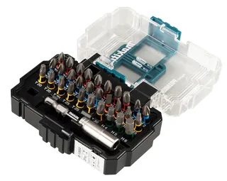 E-13552 Jeu dembouts 31 pièces zone de torsion de Makita, Bleu – image du produit 1 sur 5