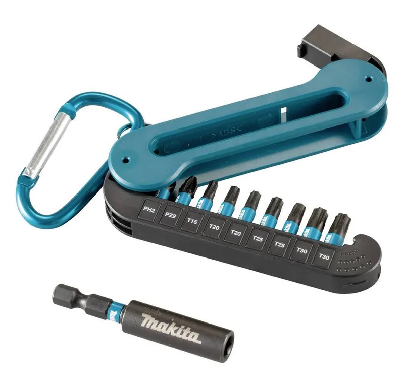 Bit-Set Makita Impact Black Bit-Set 10-teilig von Makita, Mehrfarbig – Produktbild 3 von 3