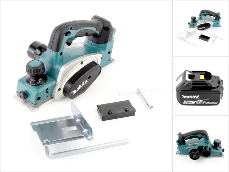BKP 180 18V Li-ion accuschaafmachine + 1x Makita BL1830 B oplaadbare accu de Makita – image du produit