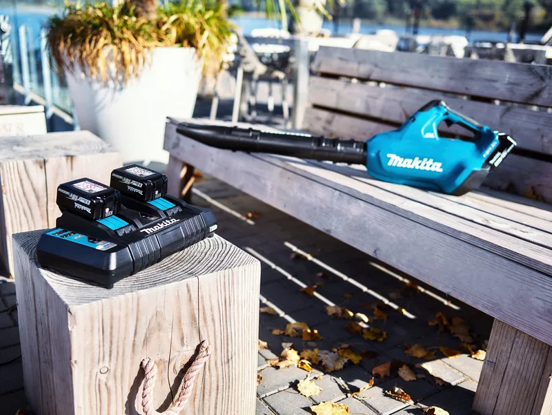 bladblazer - DUB362Z - 2 x 18 V - Losse Body (geleverd zonder accu en lader) van Makita – productafbeelding 5 van 5