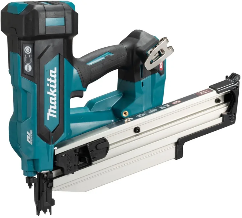 BN002GZ Accu constructie tacker rondkopnagel enkelshot + bumpfire XGT 40V Max Basic Body in koffer van Makita – productafbeelding