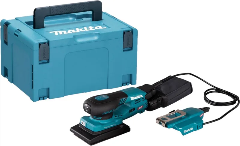 BO 005 CGZ01 Accuschuurmachine 40 V max. 80 x 130 mm 3,0 mm slag Brushless + Makpac - zonder accu, zonder lader de Makita – image du produit