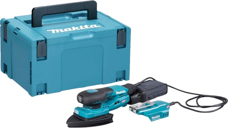 BO 006 CGZ01 Accuschuurmachine 40 V max. 100 x 150 mm 3,0 mm slag Brushless + Makpac - zonder accu, zonder lader von Makita – Produktbild