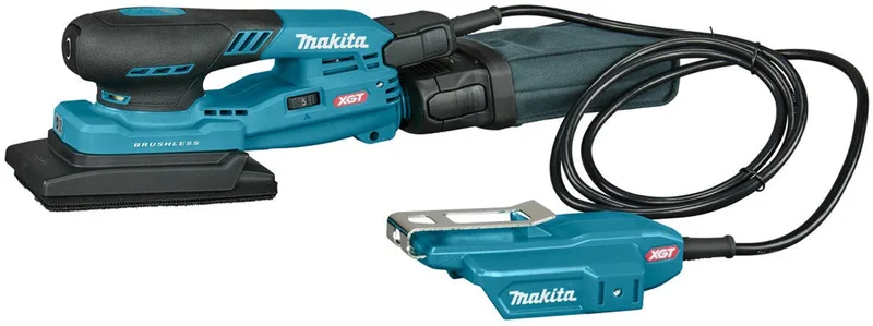 BO005CGZJNL XGT 40V Max 80x133mm Handpalm Vlakschuurmachine (accu schuurmachine) von Makita – Produktbild
