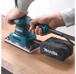BO3711J Vlakschuurmachine in Mbox - 190W - 93 x 185mm de Makita – image du produit 2 sur 3