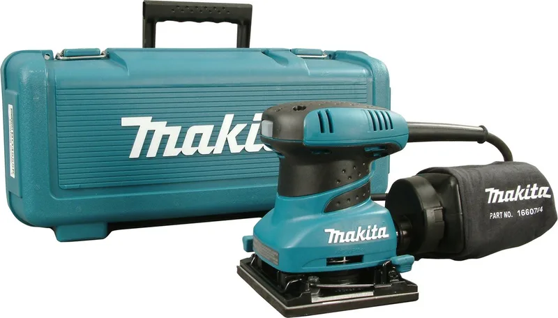 BO4555K Vlakschuurmachine - 200 W - 102 x 112 mm schuuroppervlak från Makita – produktbild