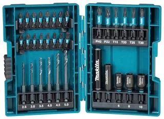 Jeu De Forets B-66896 33 Pièces de Makita, Bleu – image du produit 2 sur 2