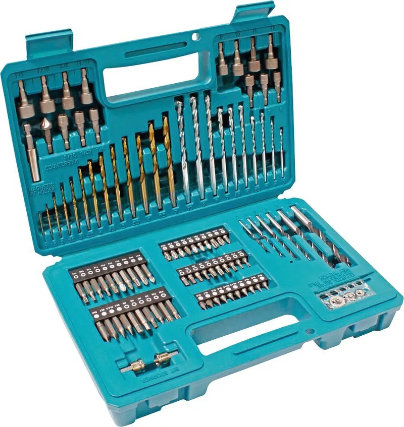 B-68432 Boor-/schroefbitset in Koffer - 102-delig van Makita, Blauw – productafbeelding 1 van 4