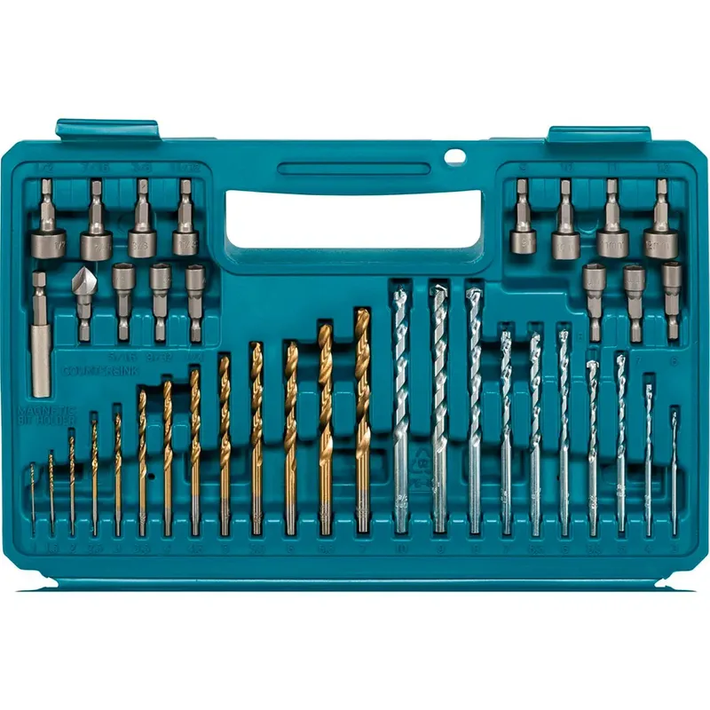 B-68432 Boor-/schroefbitset in Koffer - 102-delig van Makita, Blauw – productafbeelding 3 van 4
