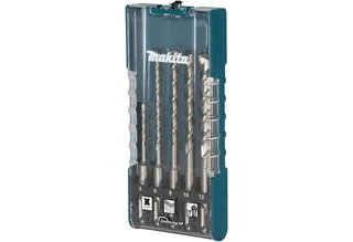Bohrer- und Bitset Makita Hammerbohrer-Set SDS-plus, 5-teilig by Makita, Multicolour – product image 2 of 3