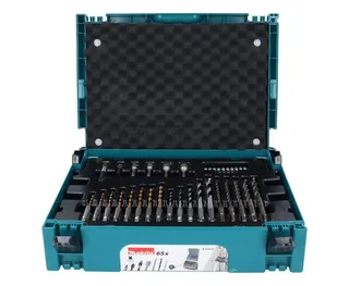 Bohrer- und Meißelsatz SDS-plus Bit und Bohrer Set 65 tlg by Makita – product image 1 of 4