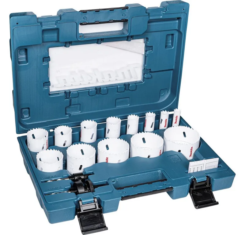 Bohrkrone Makita D-63993 Lochsägen-Set 16 mm, 19 mm, 22 mm, 25 mm, 32 mm, 35 m von Makita – Produktbild 1 von 4