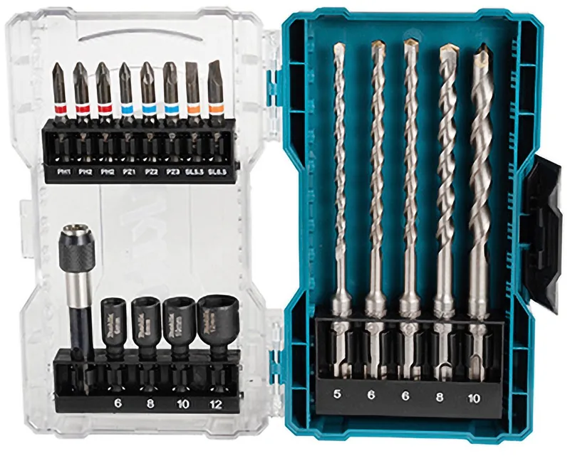 Boor/bit set 18-delig - E-07026 by Makita – product image