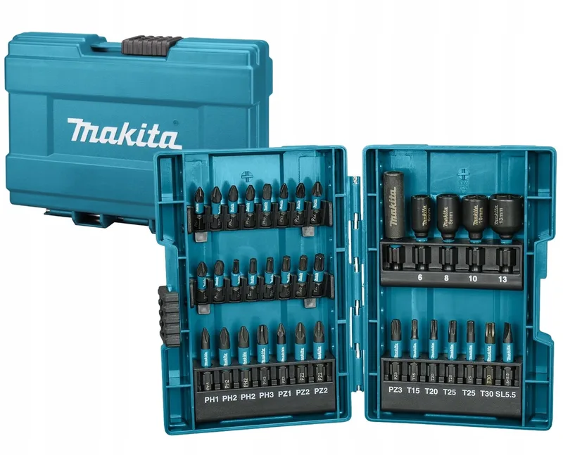 Boorset B-66880 - 35-delig - Incl. koffer van Makita – productafbeelding