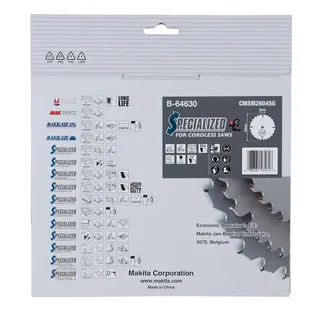 Circular Saw Blade Efficut TCT 260x30mm 45T B-64630 fra Makita – produktbillede 3 af 3