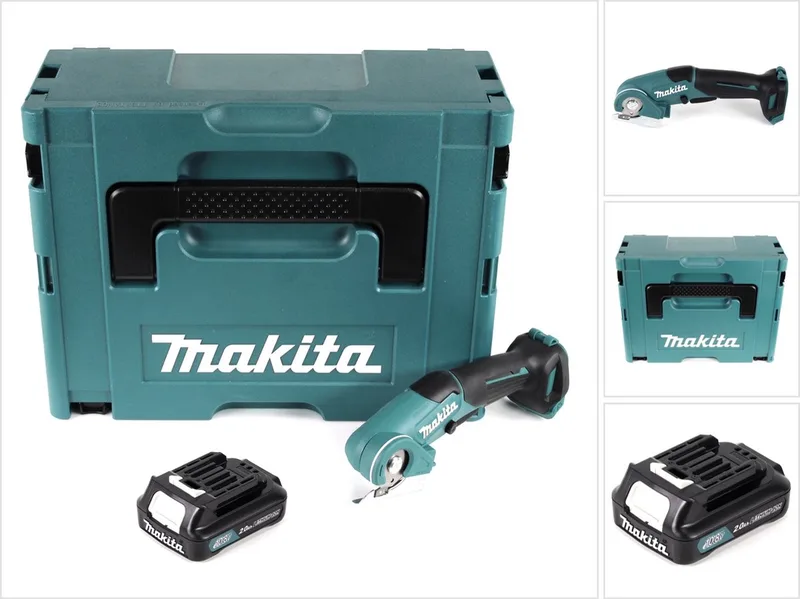 CP 100 DA1J 10,8 V accu universele schaar multisnijder in Makpac + 1 x 2,0 Ah accu - zonder oplader von Makita – Produktbild