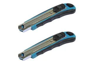 Cuttermesser 2x Abbrechklingenmesser 100 mm + 16x Ersatzklinge (2x D-65713) von Makita – Produktbild 1 von 4