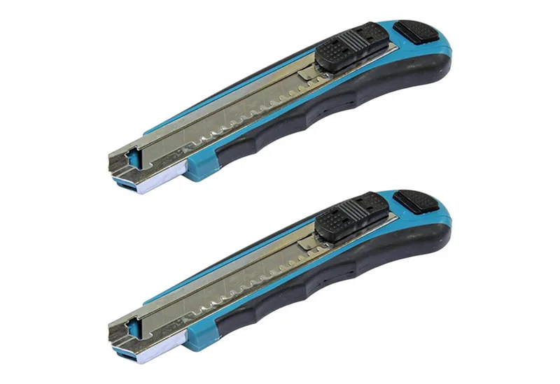 Cuttermesser 2x Abbrechklingenmesser 100 mm + 16x Ersatzklinge (2x D-65713) von Makita – Produktbild 1 von 4
