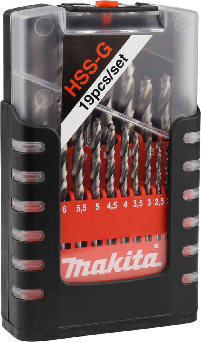 D-29941 HSS-G metaal borenset 19 delig von Makita – Produktbild