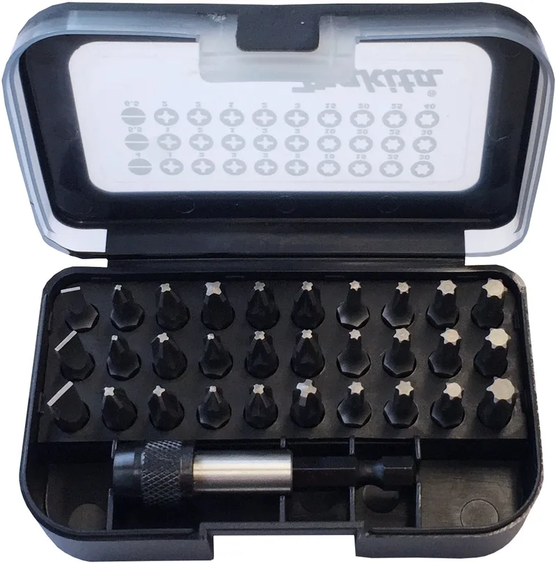 D-35031 - 31 delige bitset in cassette met riemclip von Makita – Produktbild