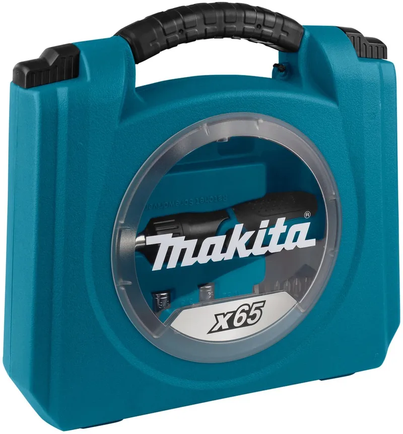 D-42020 Ratel-/Dop-/Schroefbitset 65-delig in Koffer von Makita – Produktbild