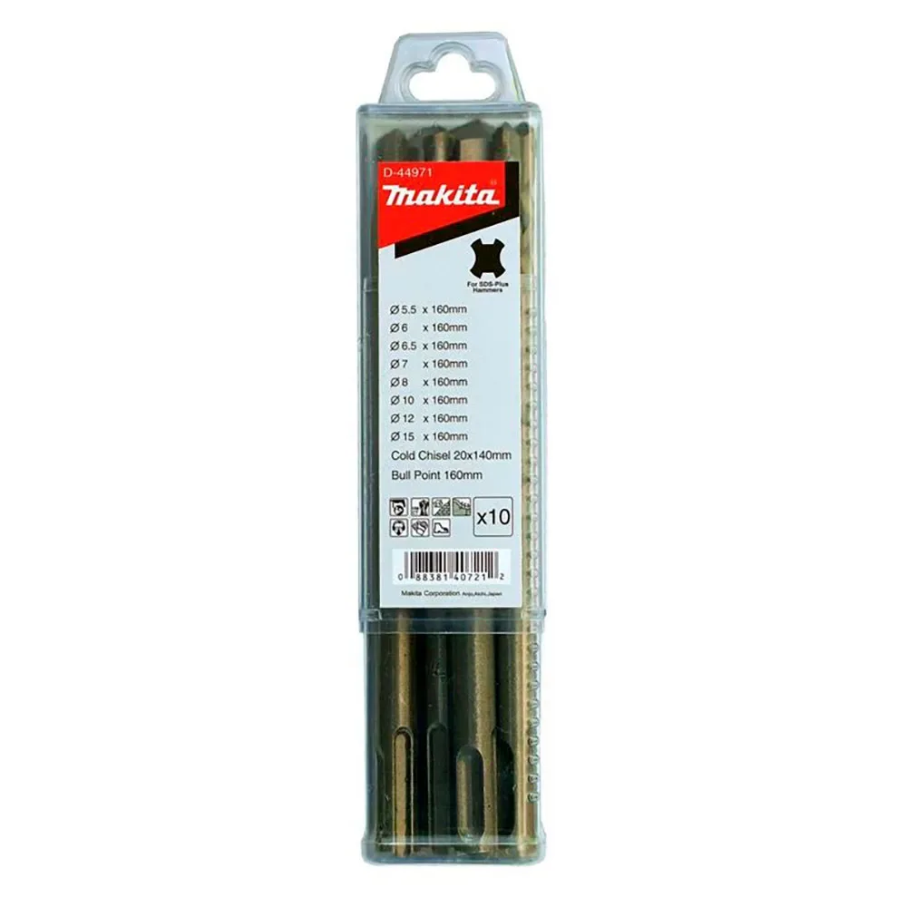 D-44971 Borenset 10 Eenheden fra Makita – produktbillede