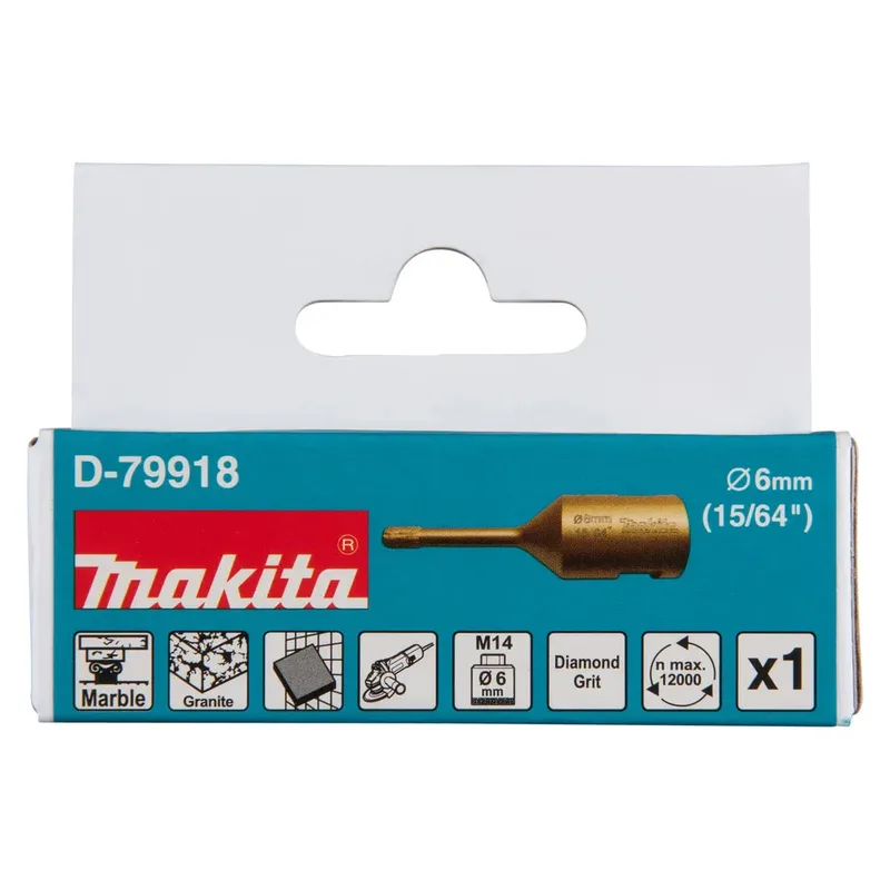 D-79918 Holle boorkroon 6 mm 1 stuk(s) by Makita – product image 3 of 4