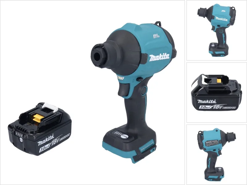 DAS 180 F1 accu-blazer 18 V borstelloos + 1x accu 3,0 Ah - zonder oplader von Makita – Produktbild