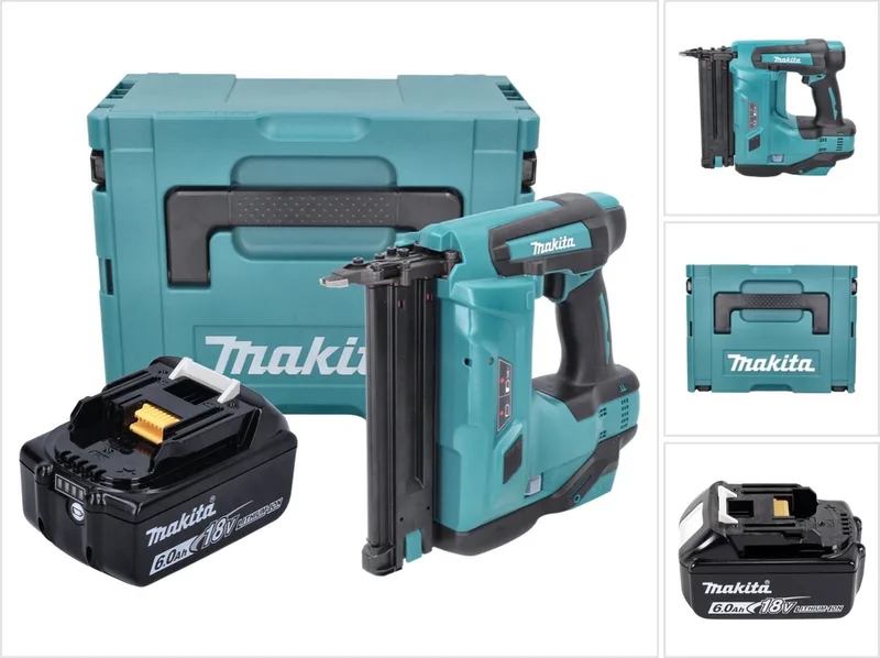 DBN 500 G1J accu-klemkopspijkermachine 18 V 15-50 mm + 1x accu 6,0 Ah + Makpac - zonder oplader by Makita – product image