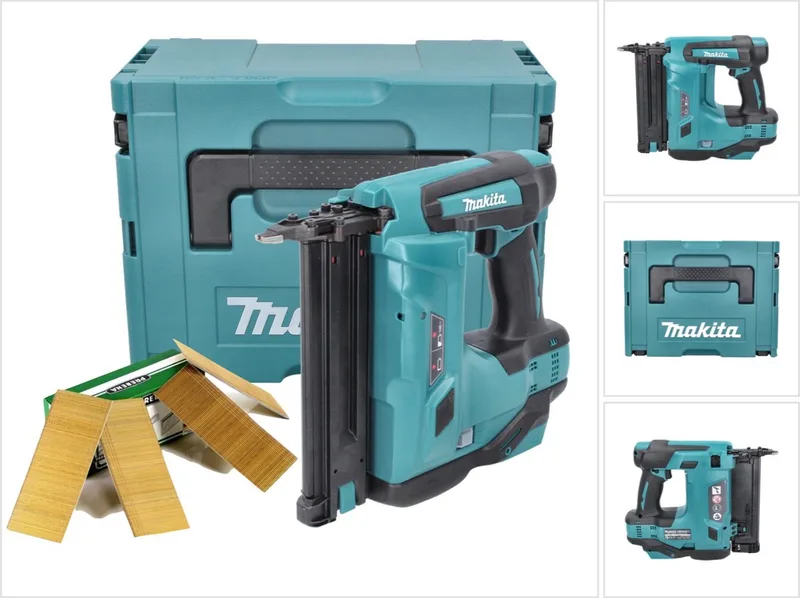 DBN 500 ZJ accuspijkermachine 18 V 15-50 mm + spijkers 50 mm 20000 stuks + Makpac - zonder accu, zonder lader von Makita – Produktbild