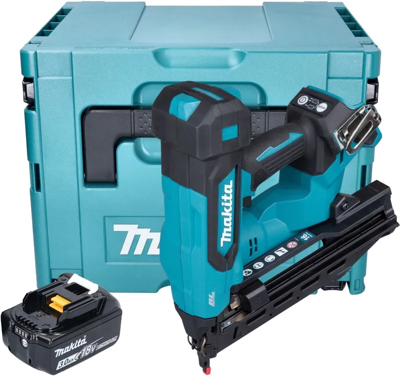 DBN 610 F1J Accuschroefboormachine 18 V 32 - 64 mm borstelloos + 1x accu 3.0 Ah + Makpac - zonder lader de Makita – image du produit