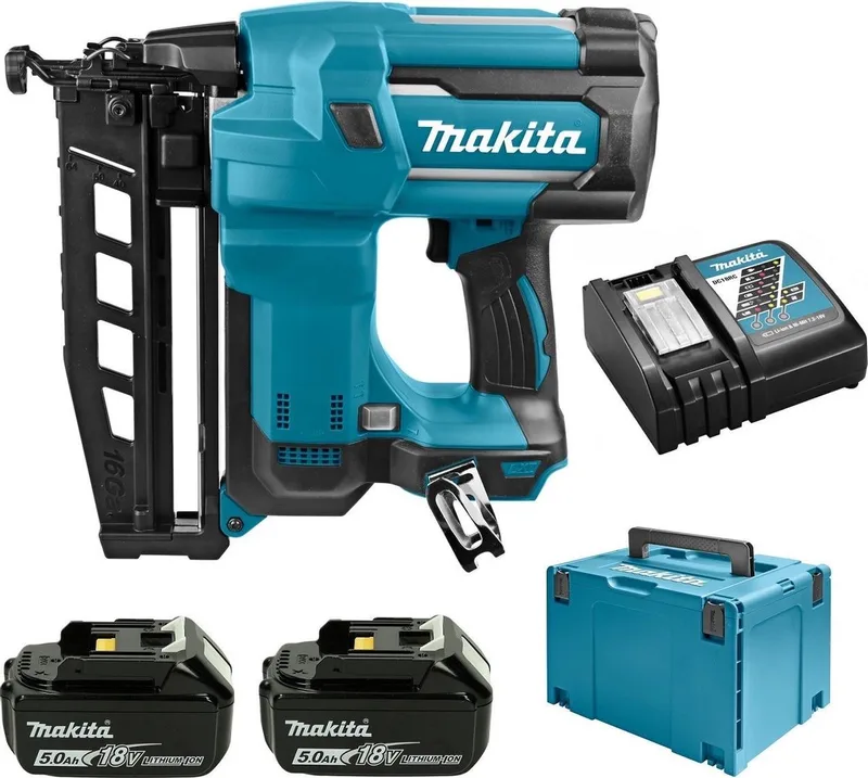 DBN600RTJ 18V Accu Brad Tacker 2x 5.0Ah In Mbox de Makita – image du produit
