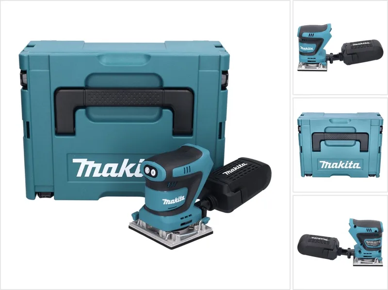 DBO 482 ZJ accu-excentrische schuurmachine 18 V 112 x 102 mm + Makpac - zonder accu, zonder oplader von Makita – Produktbild