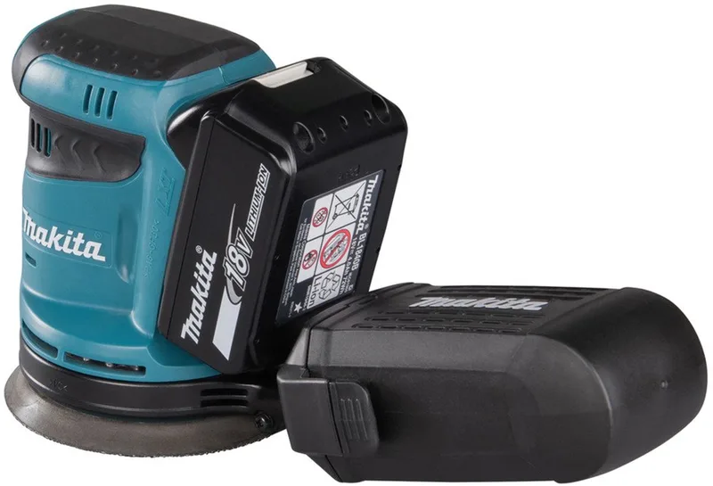 DBO180Z 18 V Excenter schuurmachine - Losse Body (geleverd zonder accu en lader) van Makita – productafbeelding 4 van 5