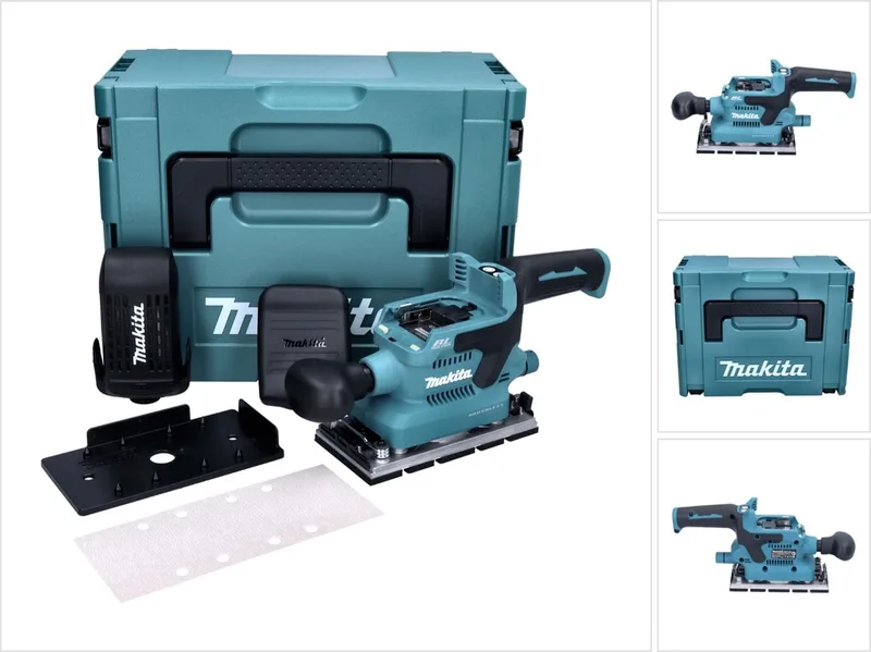 DBO380ZJ 18V Li-ion accu vlakschuurmachine body in Mbox de Makita – image du produit