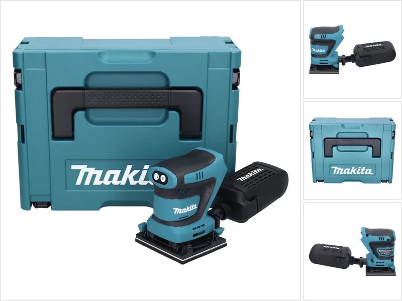 DBO480ZJ Accu Handpalm Vlakschuurmachine 18V Basic Body in Mbox von Makita – Produktbild