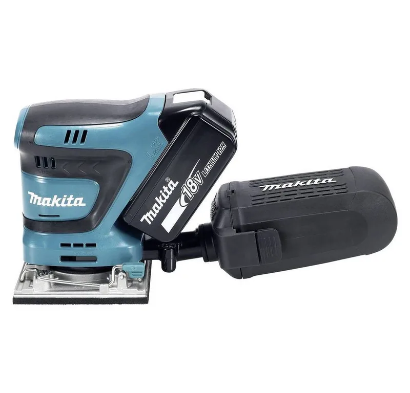 DBO484Z Accu Handpalm Vlakschuurmachine 18V Basic Body van Makita – productafbeelding 2 van 5