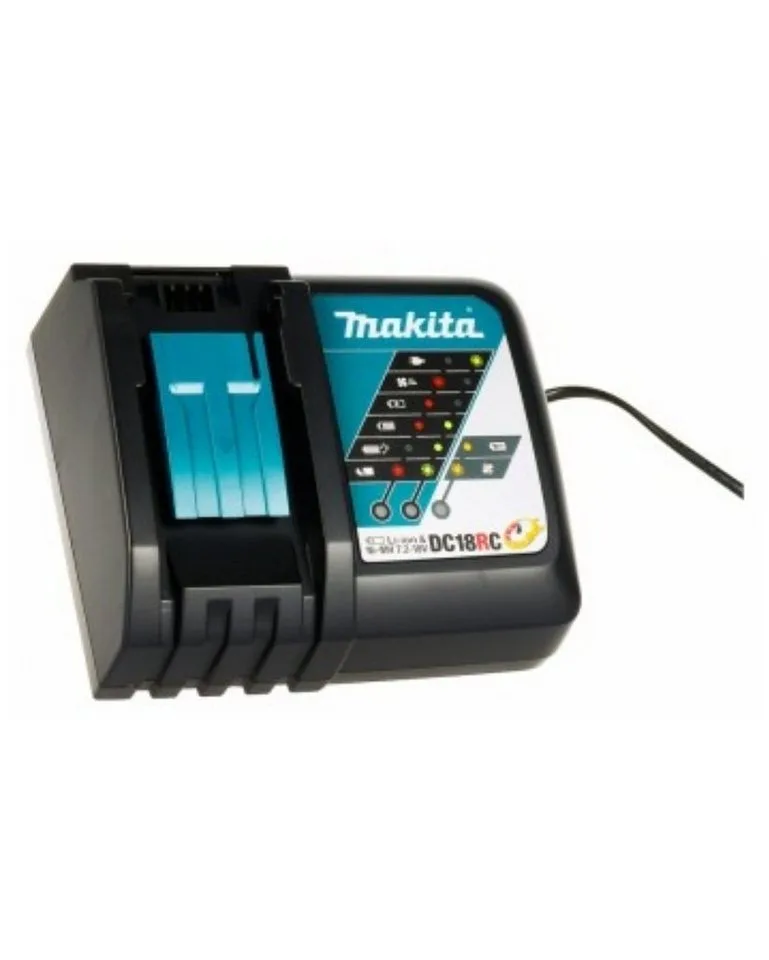 DC18RC Werkzeug-Akku-Ladetechnik (Schnellladegerät für Akkus der LXT-Serie mit 14,4 V und 18 V) de Makita – image du produit