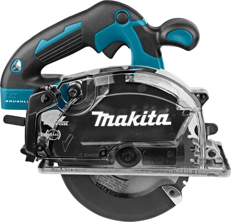 DCS 553 Z Accu metaalcirkelzaag 18 V 150 mm borstelloos solo - zonder accu, zonder lader van Makita – productafbeelding