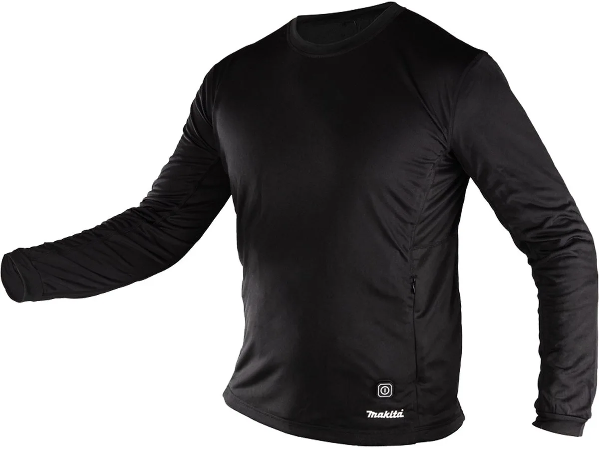 DCX201C3XL snoerloos thermisch overhemd V max van Makita, Turquoise, 3XL 12 – productafbeelding