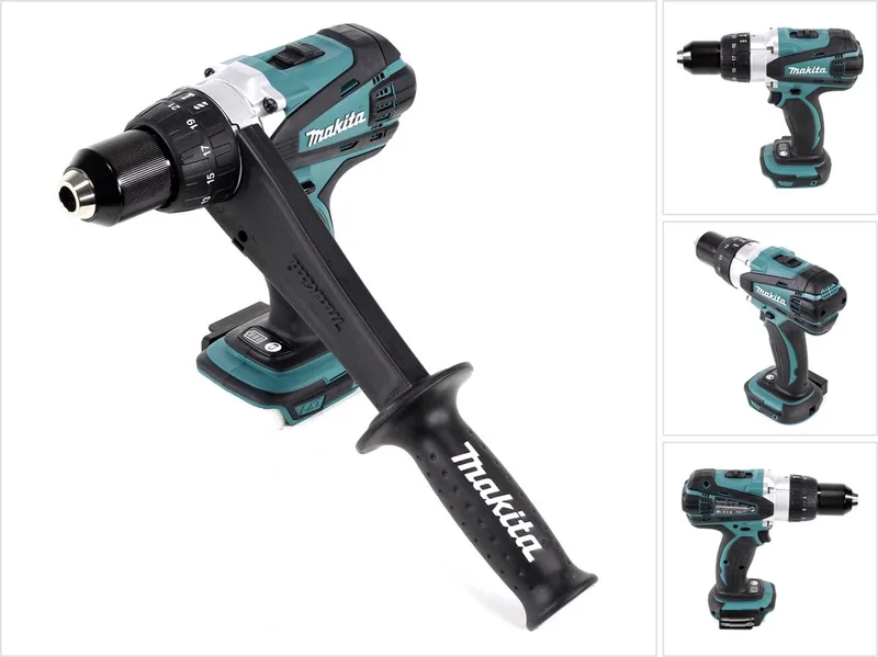 DDF 458 Z accuboormachine 18 V 91 Nm solo - zonder accu, zonder oplader fra Makita – produktbillede