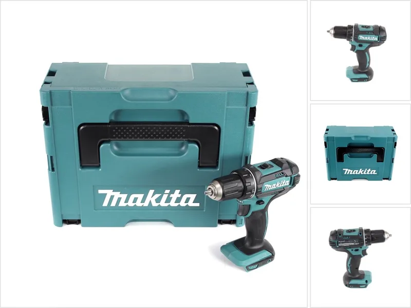 DDF 482 ZJ accuboormachine 18V 62Nm solo in Makpac 2 - zonder accu en lader de Makita – image du produit