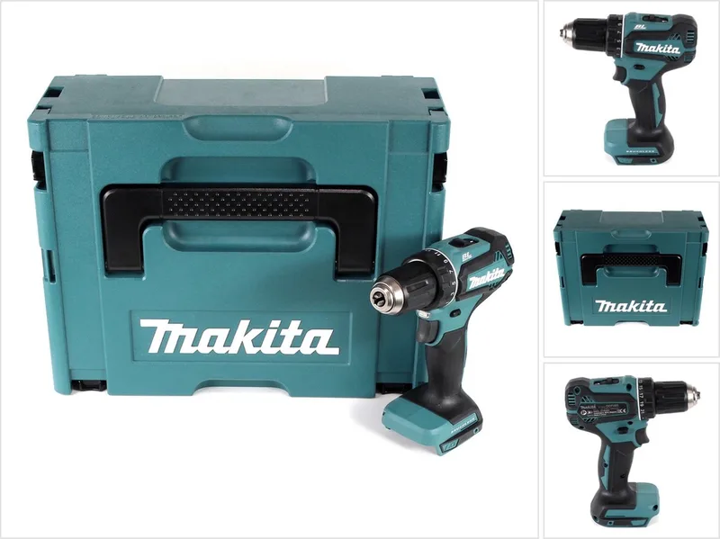 DDF 485 ZJ accuboormachine 18 V 50 Nm Solo in Makpac - zonder accu, zonder oplader de Makita – image du produit