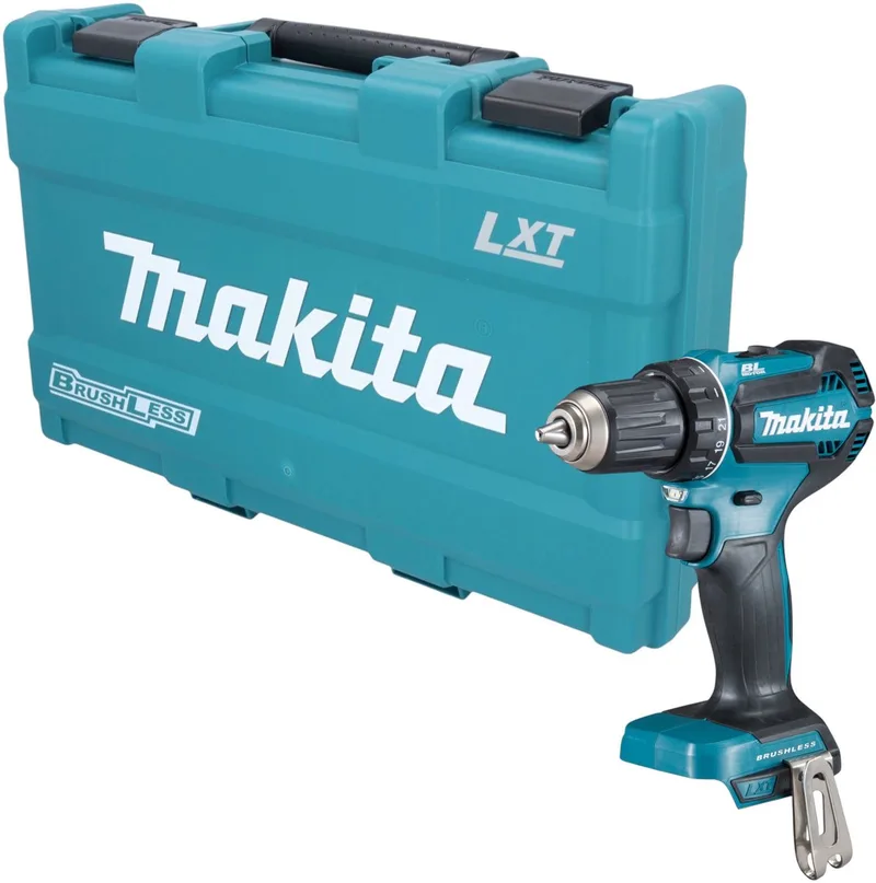 DDF 485 ZK accuboormachine 18 V 50 Nm borstelloos + koffer - zonder accu, zonder oplader de Makita – image du produit