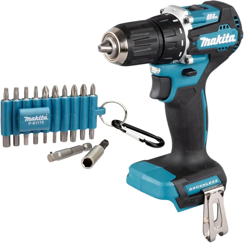 DDF 487 Z accuboormachine 18 V 40 Nm borstelloos solo - zonder accu, zonder oplader de Makita – image du produit