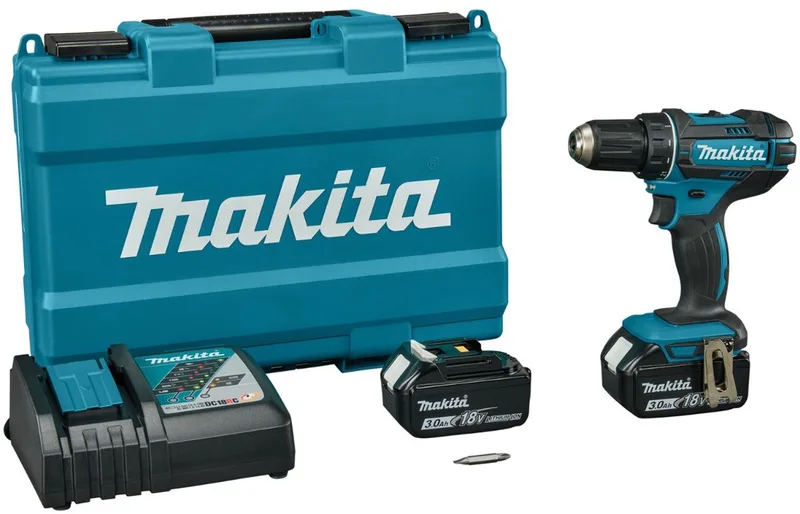 DDF482RFE Accu schroefboormachine 18V 3.0Ah in koffer von Makita – Produktbild